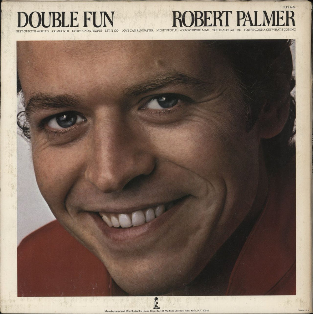 Robert Palmer Double Fun - 1st US vinyl LP album (LP record)