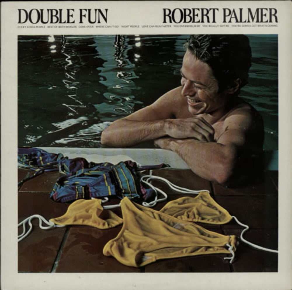 Robert Palmer Double Fun - 'coloured balls' label UK vinyl LP album (LP record) ILPS9476