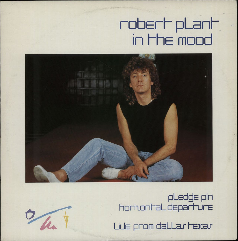 Robert Plant In The Mood UK 12" vinyl single (12 inch record / Maxi-single) B6970T