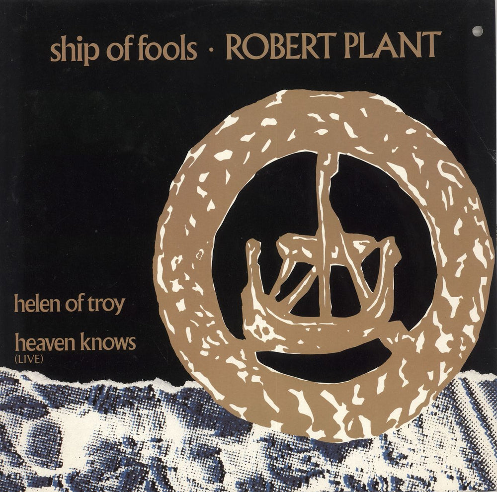 Robert Plant Ship Of Fools UK 12" vinyl single (12 inch record / Maxi-single) A9281T