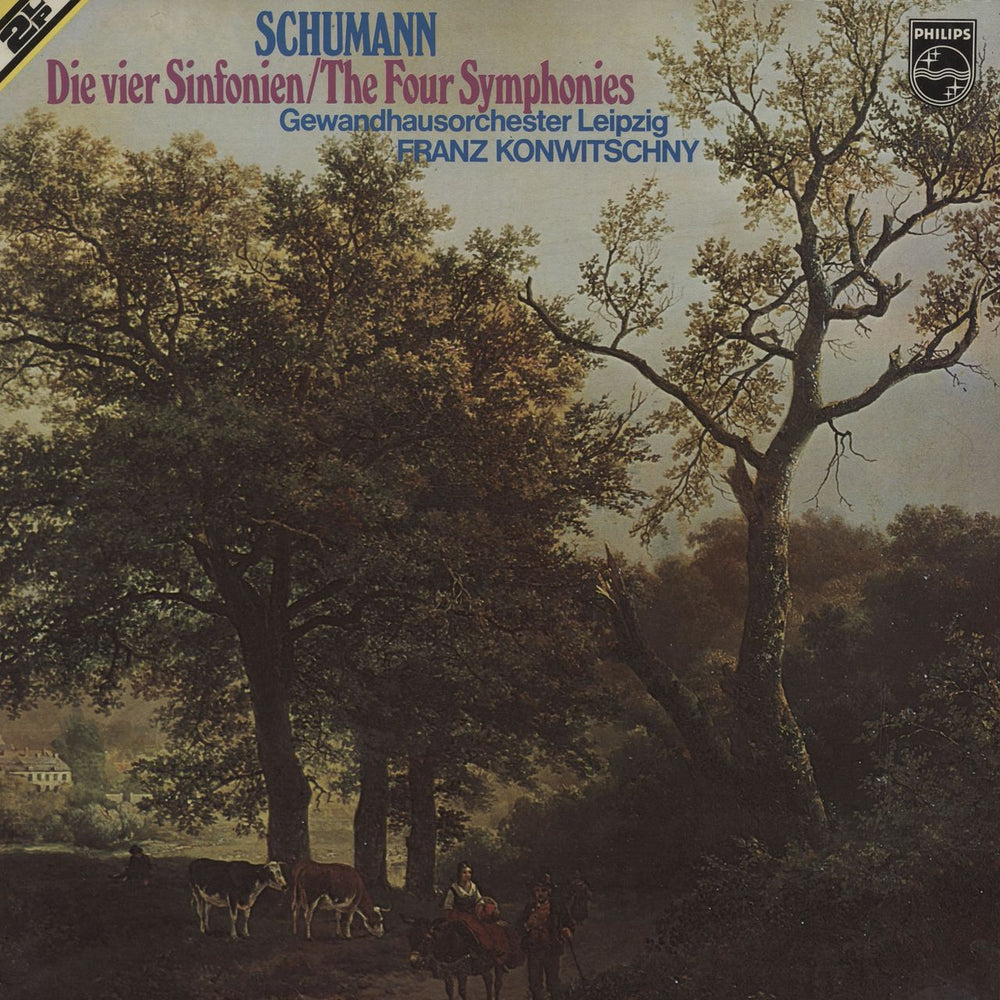 Robert Schumann Die Vier Sinfonien / The Four Symphonies UK 2-LP vinyl record set (Double LP Album) 6780015