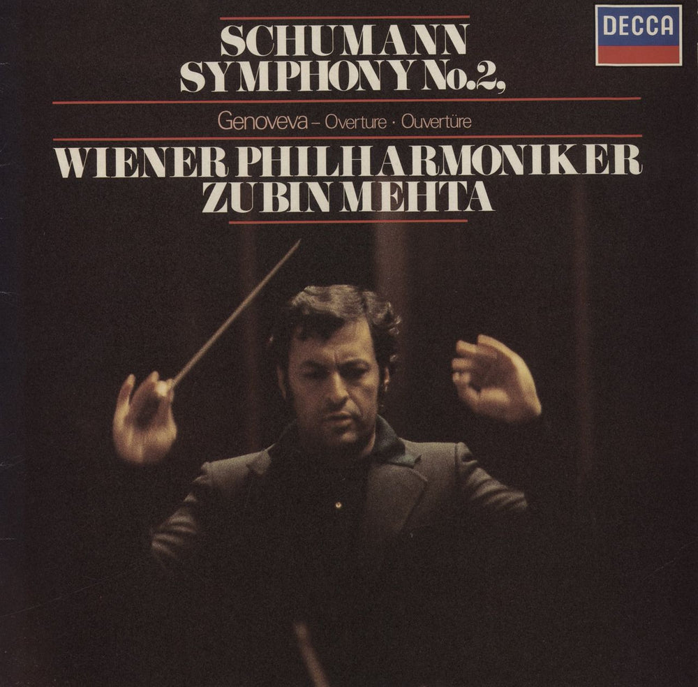 Robert Schumann Schumann: Symphony No.2, Genoveva - Overture • Ouvertüre Dutch vinyl LP album (LP record) SXL6976