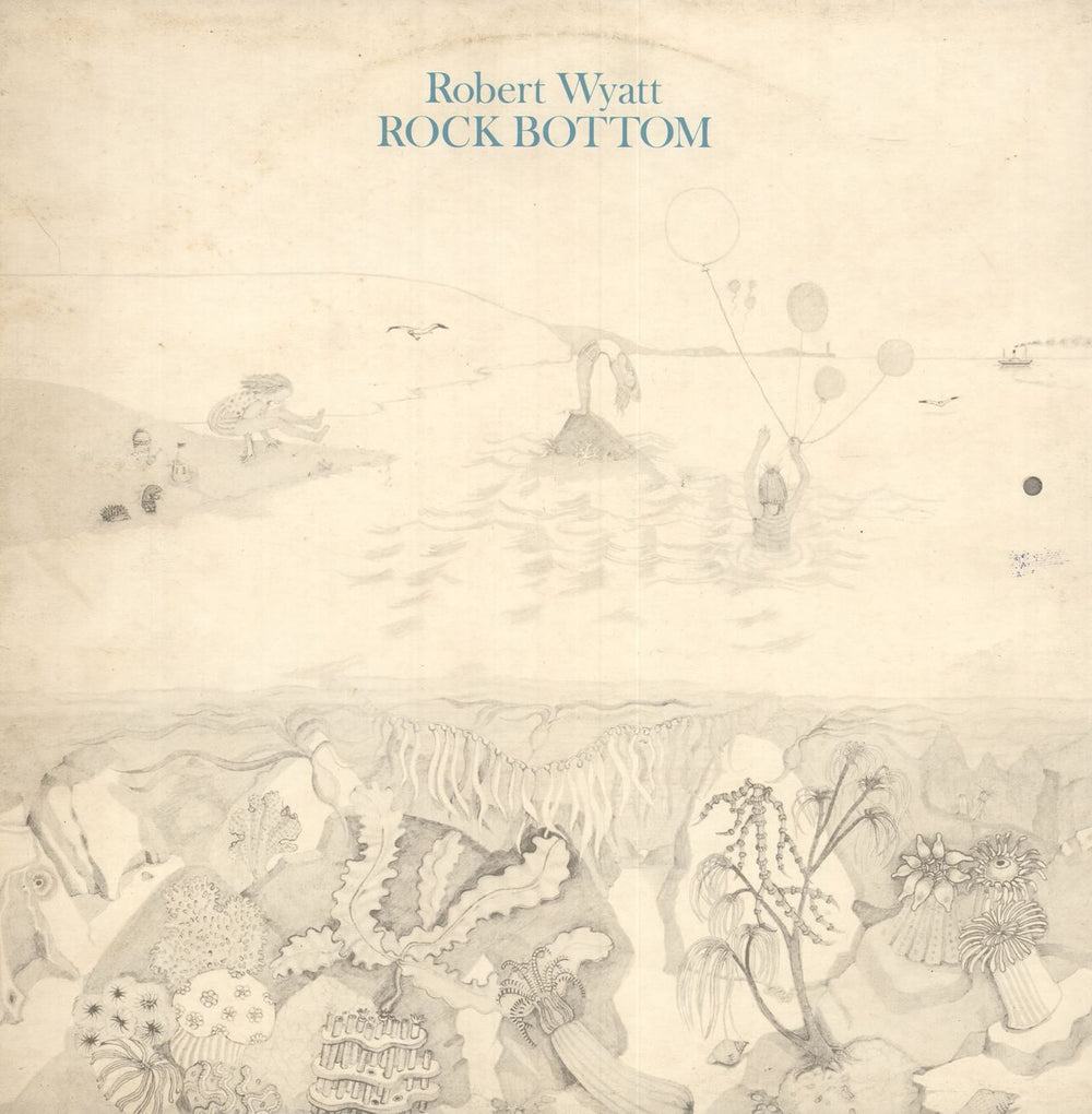Robert Wyatt Rock Bottom - 1st - EX UK vinyl LP album (LP record) V2017
