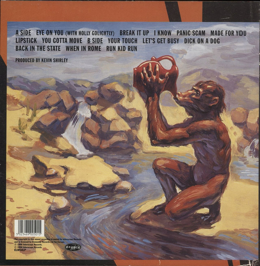 Rocket From The Crypt RFTC UK vinyl LP album (LP record) 5023469005015