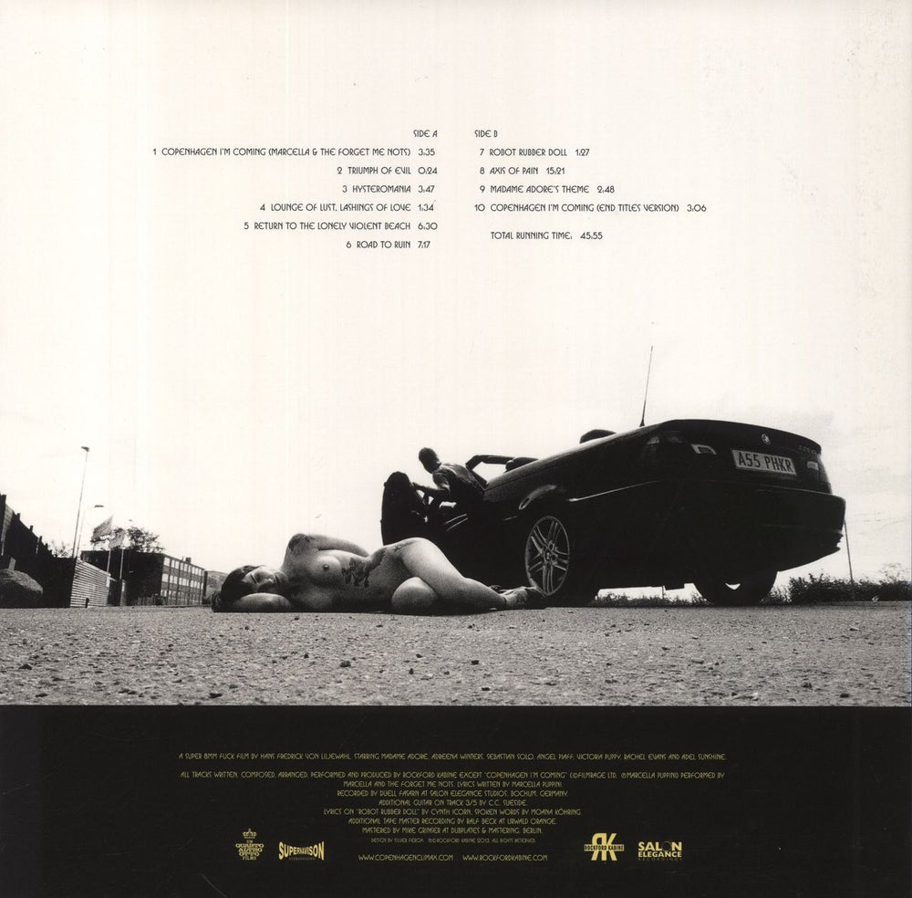 Rockford Kabine Copenhagen Climax [Original Motion Picture Soundtrack] German vinyl LP album (LP record)