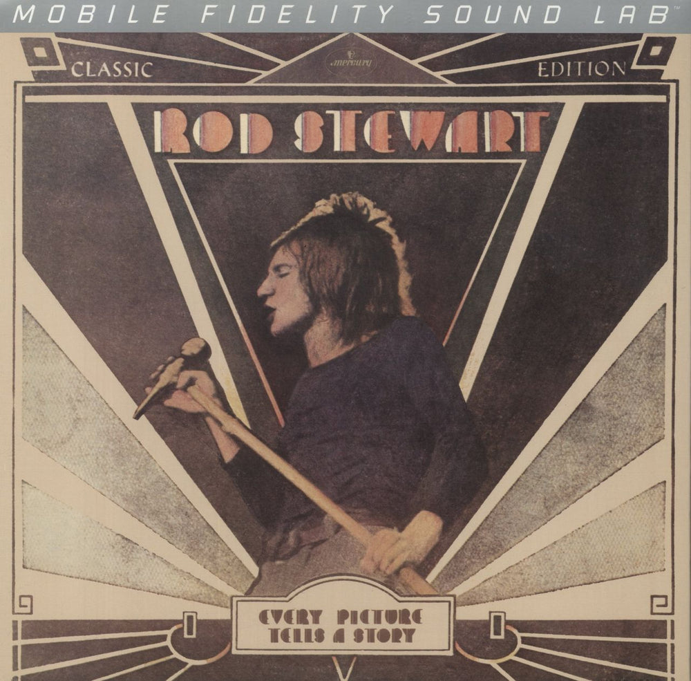 Rod Stewart Every Picture Tells A Story - Silver label US vinyl LP album (LP record) MOFI1-010