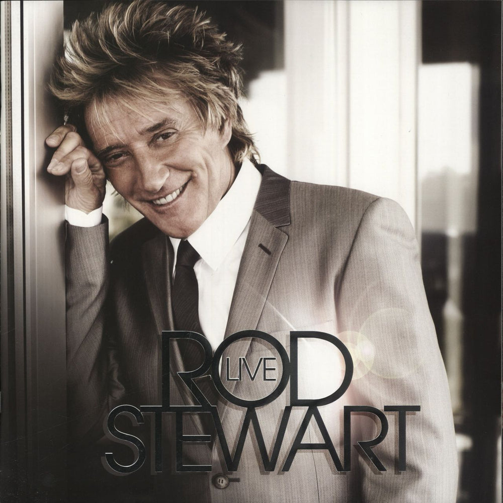 Rod Stewart Live 2010 + Ticket Stub UK tour programme TOUR PROGRAMME