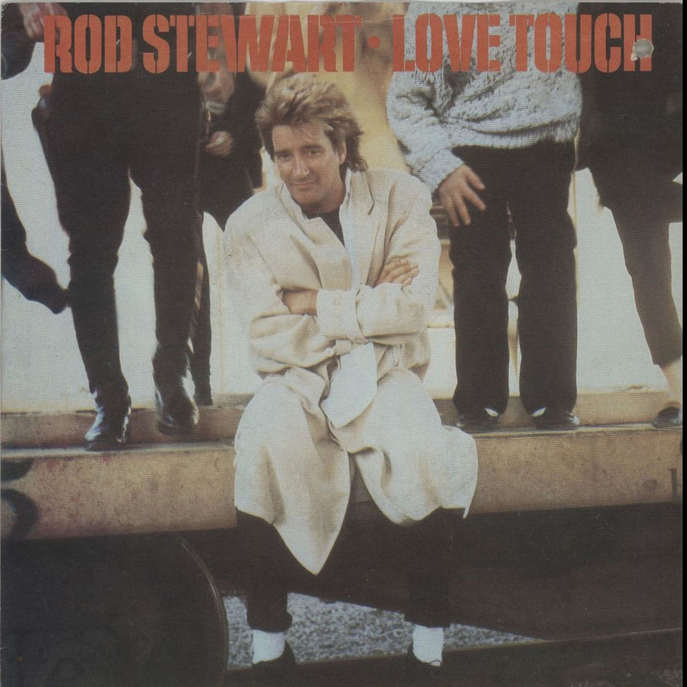 Rod Stewart Love Touch UK 7" vinyl single (7 inch record / 45) W8668