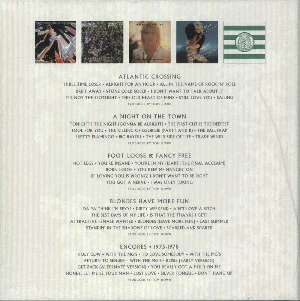 Rod Stewart Rod Stewart [1975 - 1978] - Sealed US Vinyl Box Set 081227932657