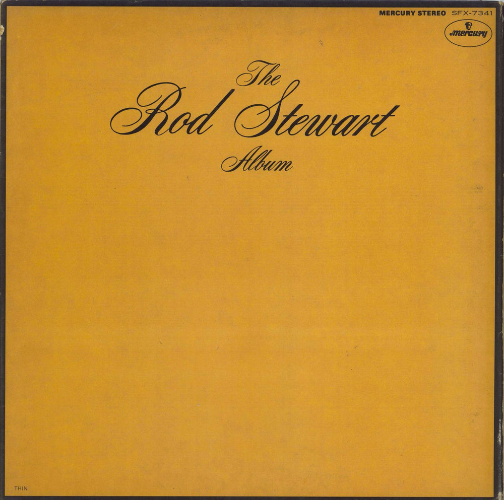 Rod Stewart The Rod Stewart Album - VG Japanese vinyl LP album (LP record) SFX-7341