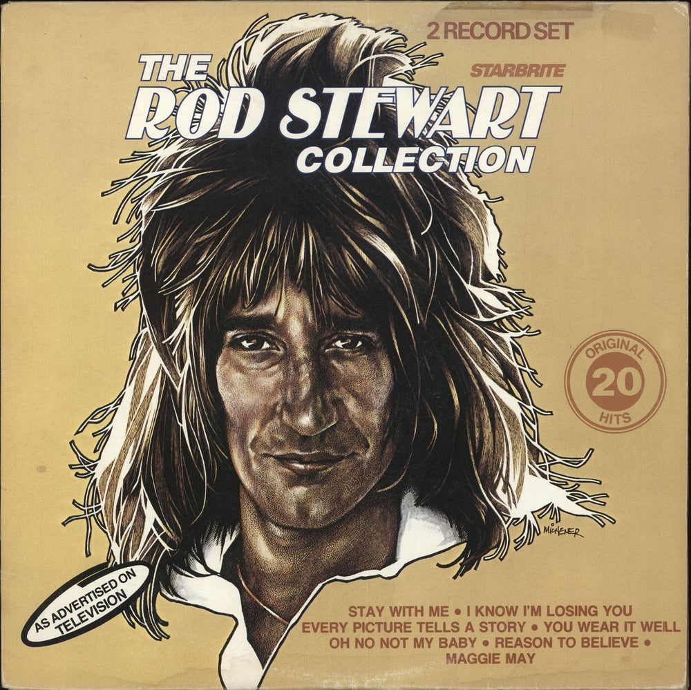 Rod Stewart The Rod Stewart Collection Canadian 2-LP vinyl record set (Double LP Album) TVLP77032