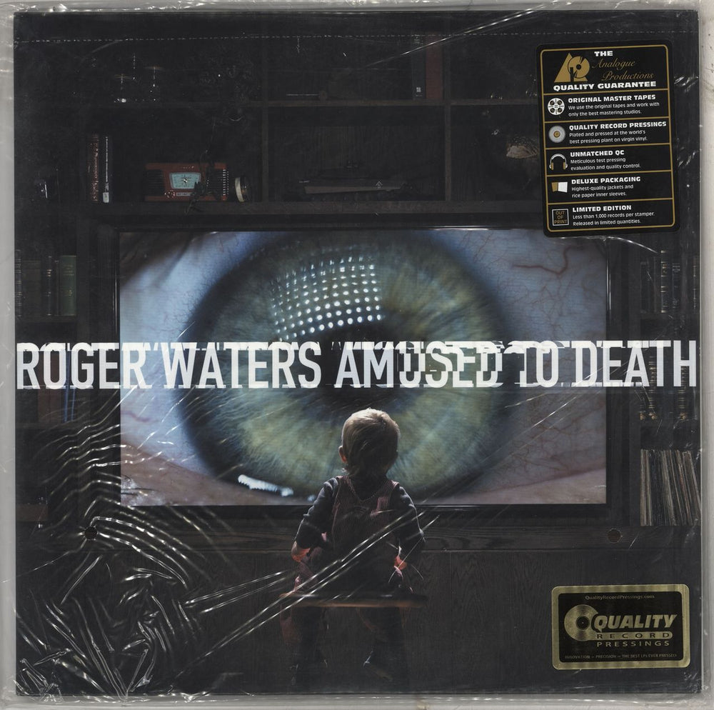 Roger Waters Amused To Death - 200gram - Sealed UK 2-LP vinyl record set (Double LP Album) APP468761 / 888430905818