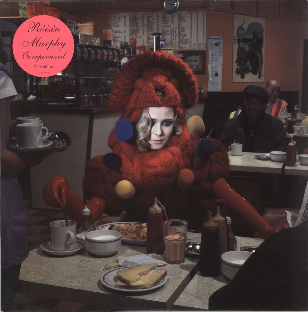 Roisin Murphy Overpowered - Pink & Orange Vinyl UK 2-LP vinyl record set (Double LP Album) 5070911