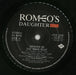 Romeo's Daughter Heaven In The Backseat UK 7" vinyl single (7 inch record / 45) ROM07HE865151