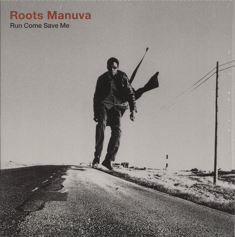 Roots Manuva Run Come Save Me - Red Vinyl UK 2-LP vinyl record set (Double LP Album) BD032R