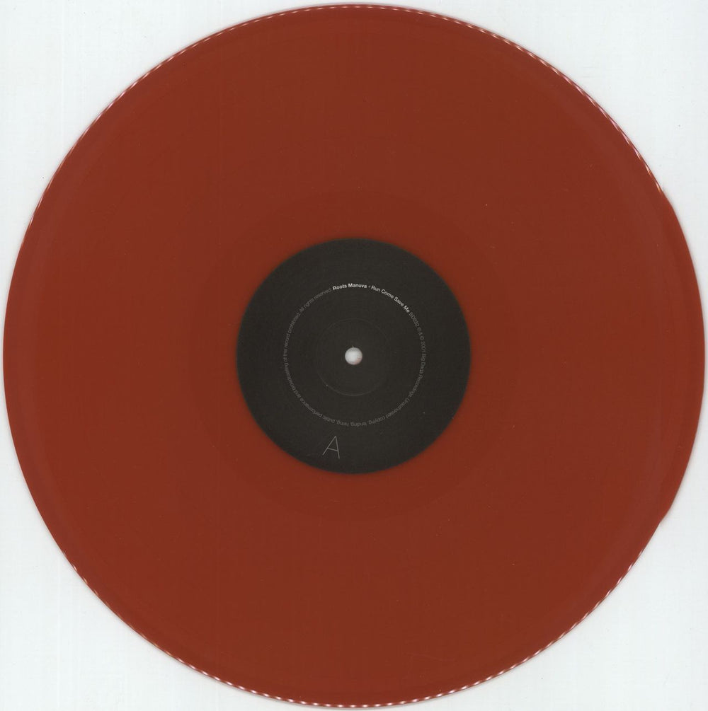 Roots Manuva Run Come Save Me - Red Vinyl UK 2-LP vinyl record set (Double LP Album) RMN2LRU879207
