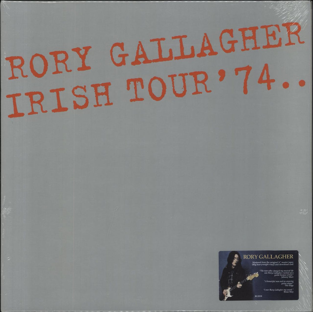 Rory Gallagher Irish Tour '74: Remastered - 180gm Vinyl UK 2-LP vinyl record set (Double LP Album) UMC7712/RG2018