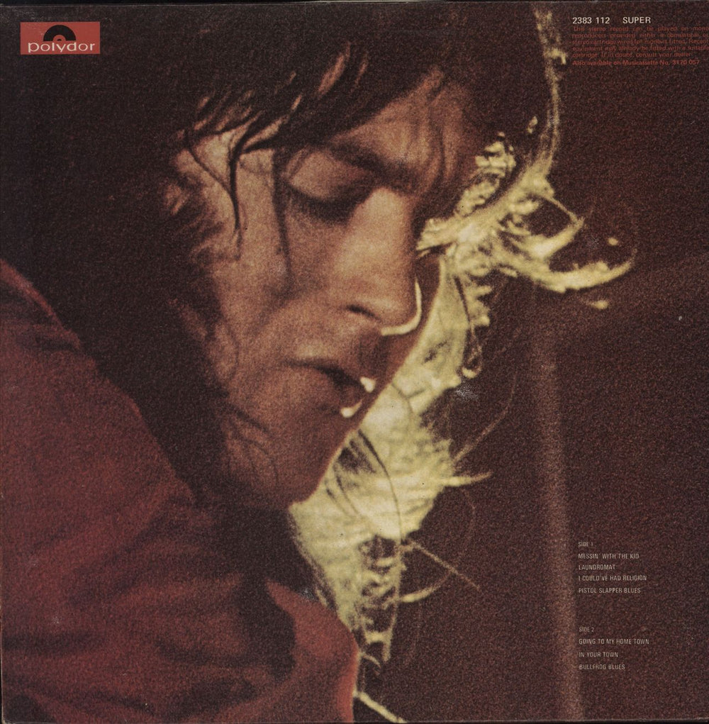 Rory Gallagher Live! In Europe - Matte -VG UK vinyl LP album (LP record)