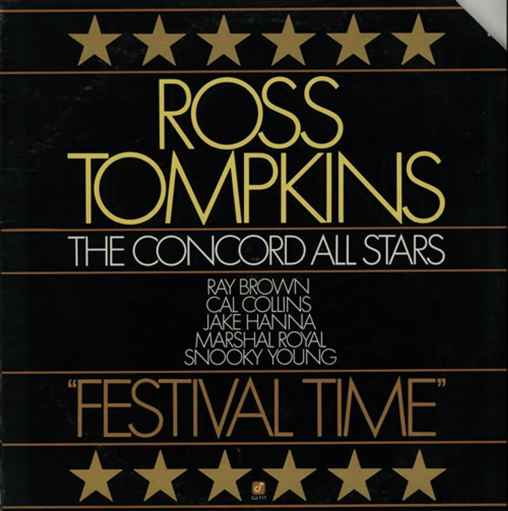 Ross Tompkins Festival Time US vinyl LP album (LP record) CJ-117