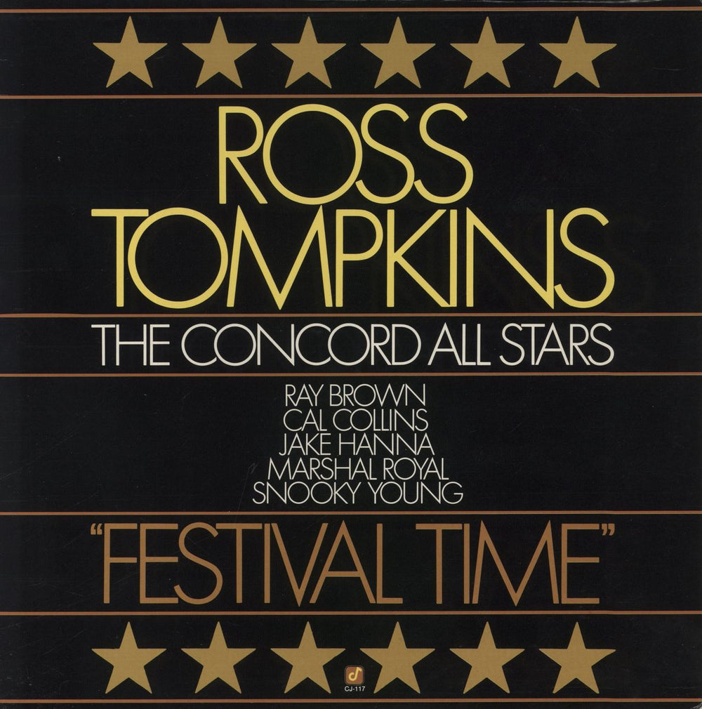 Ross Tompkins Festival Time US vinyl LP album (LP record) CJ-117