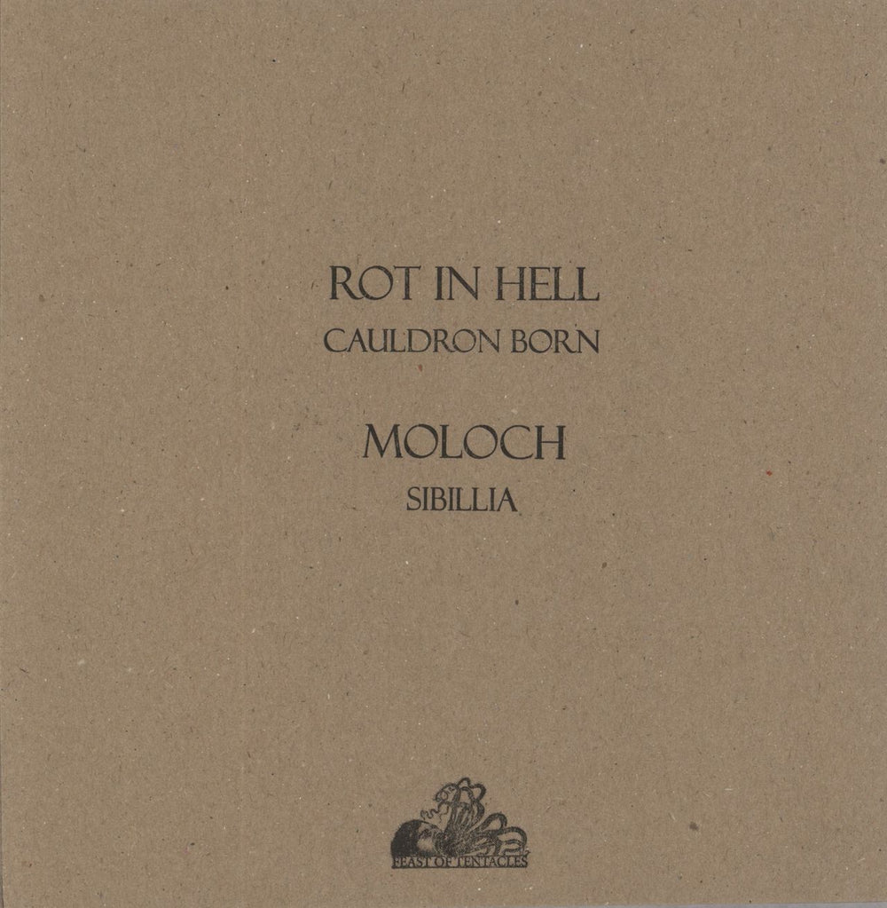 Rot In Hell Rot In Hell / Moloch UK 7" vinyl single (7 inch record / 45)