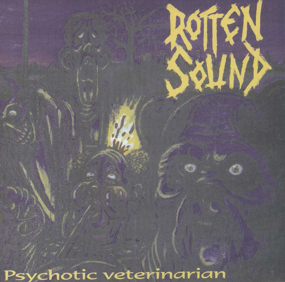 Rotten Sound Psychotic Veterinarian Italian 7" vinyl single (7 inch record / 45) SOA35