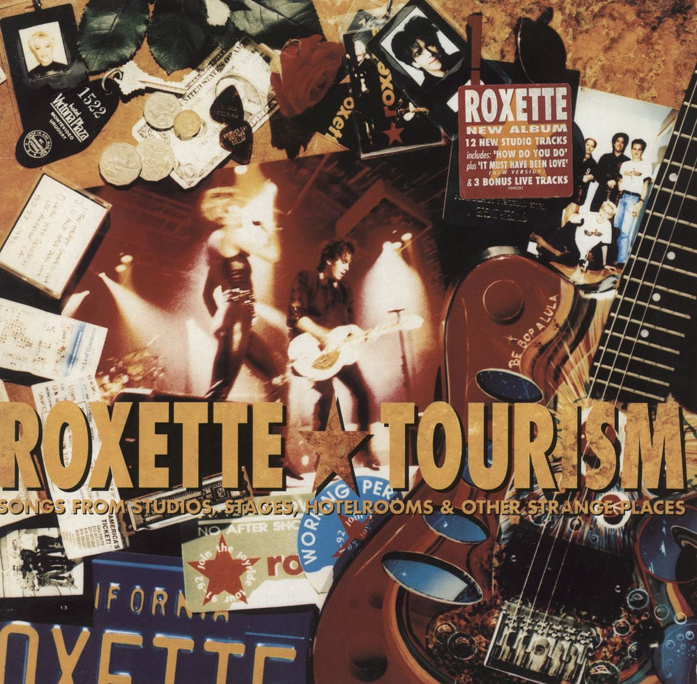 Roxette Tourism - EX UK 2-LP vinyl record set (Double LP Album) EMD1036