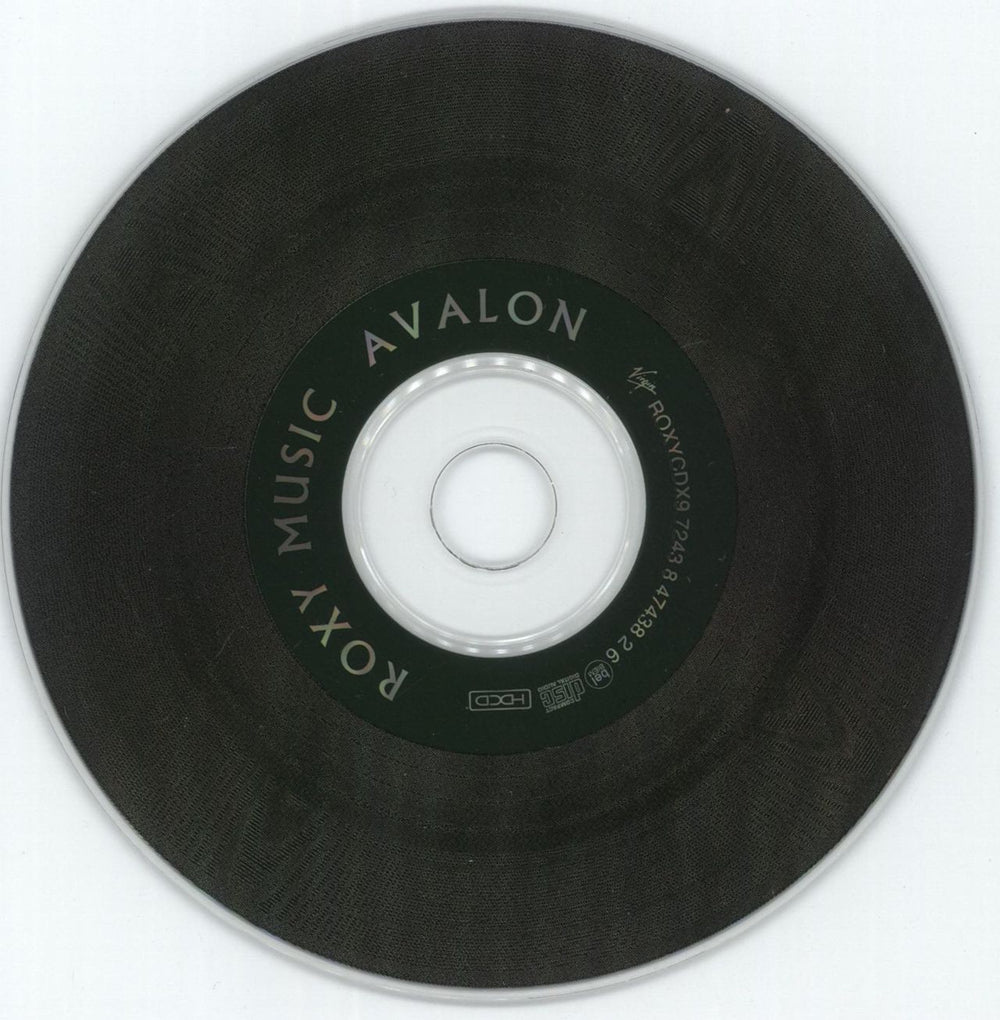 Roxy Music Avalon UK CD album (CDLP) RXYCDAV196187