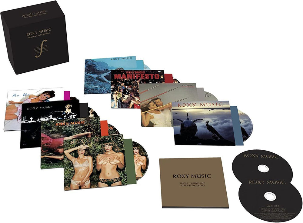 Roxy Music The Complete Studio Recordings UK CD Album Box Set Deleted