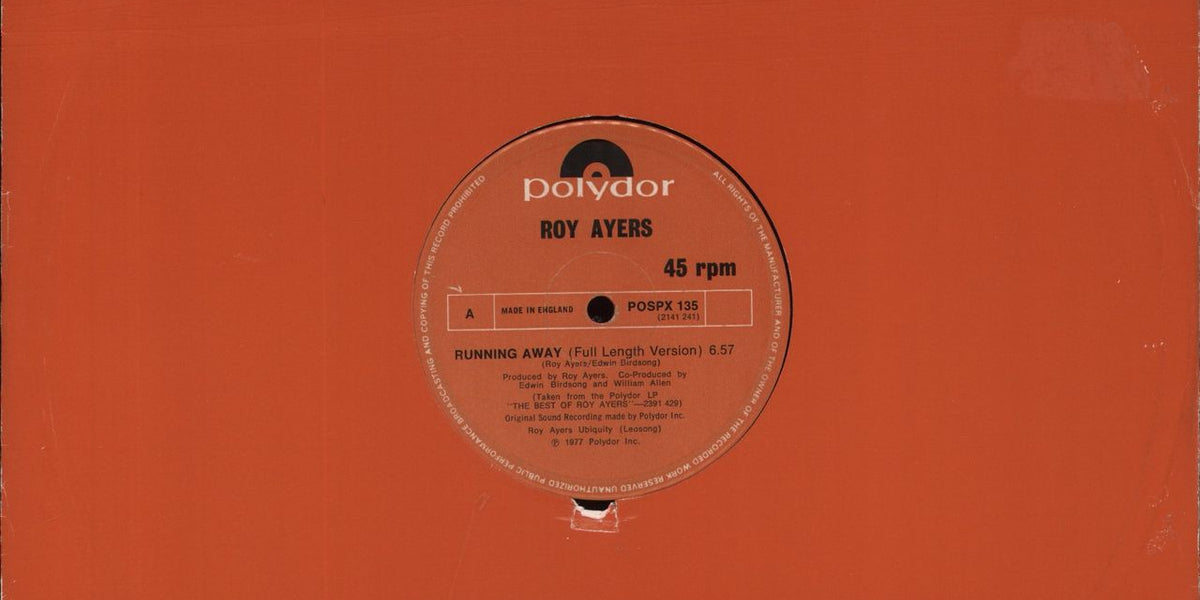 Roy Ayers Running Away UK 12