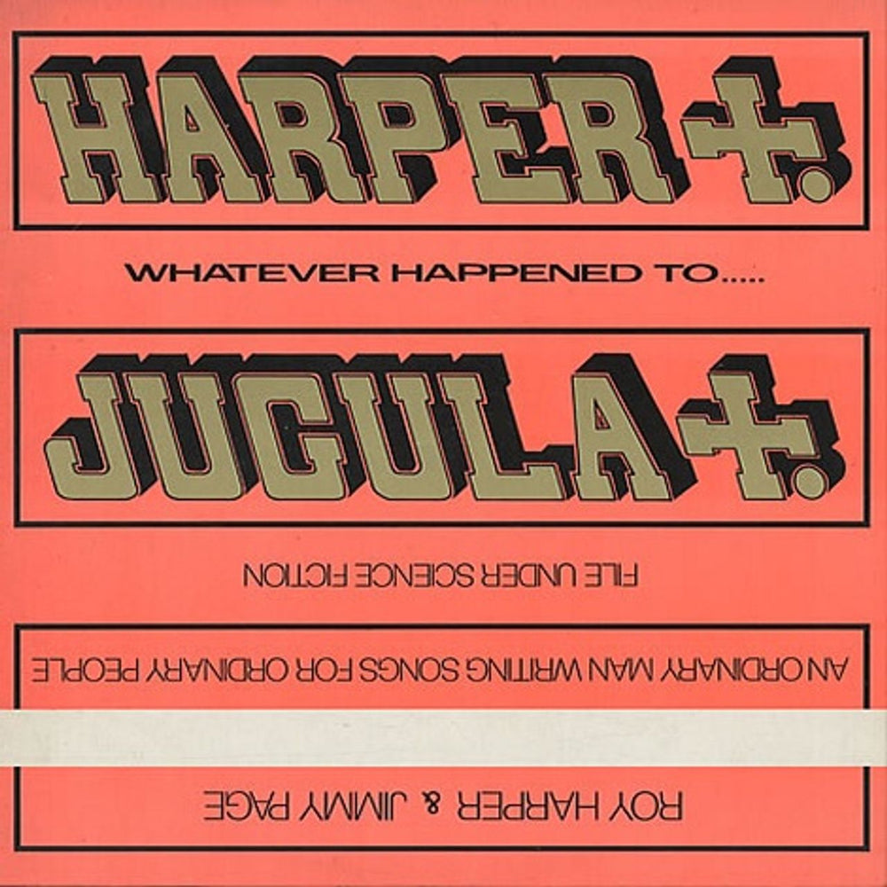 Roy Harper Whatever Happened To Jugula? UK vinyl LP album (LP record) BEGA60