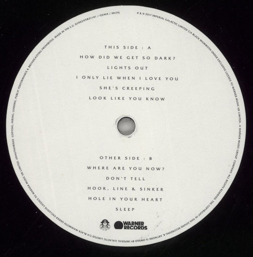 Royal Blood How Did We Get So Dark? - 180gm UK vinyl LP album (LP record) R-8LPHO868631