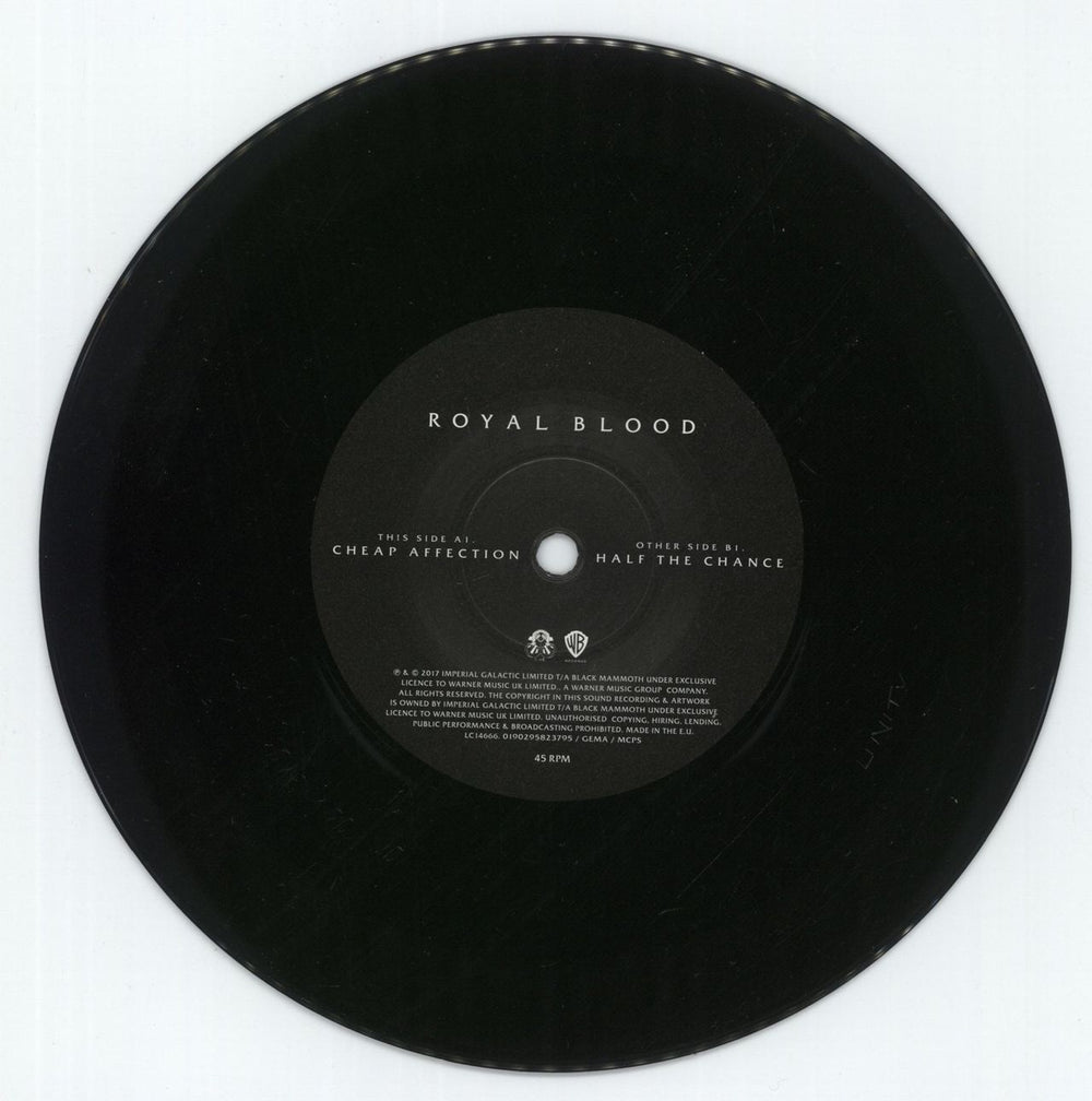 Royal Blood How Did We Get So Dark?: Super Deluxe - Clear Vinyl & 7" - Autographed UK vinyl LP album (LP record) Deleted