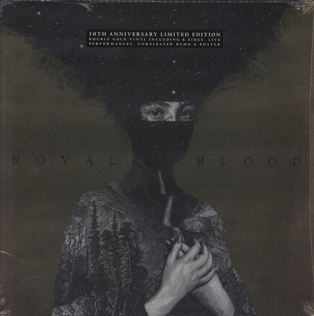 Royal Blood Royal Blood - 10th Anniversary Edition - Gold Vinyl - Sealed UK 2-LP vinyl record set (Double LP Album) 5021732263605