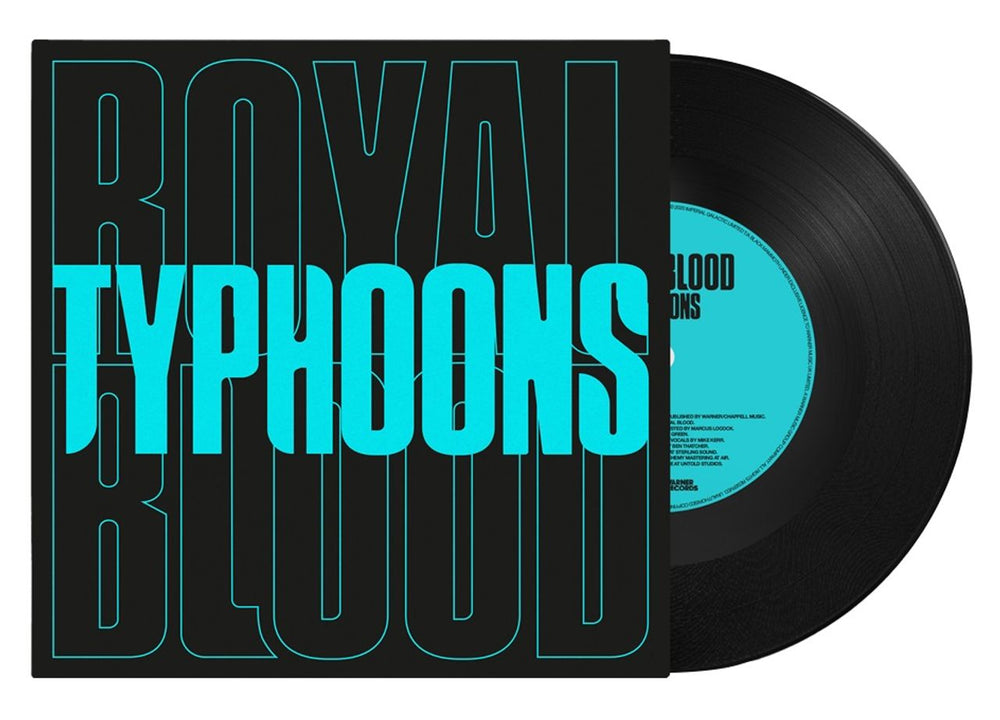 Royal Blood Typhoons - Sealed UK 7" vinyl single (7 inch record / 45) 0190295117634