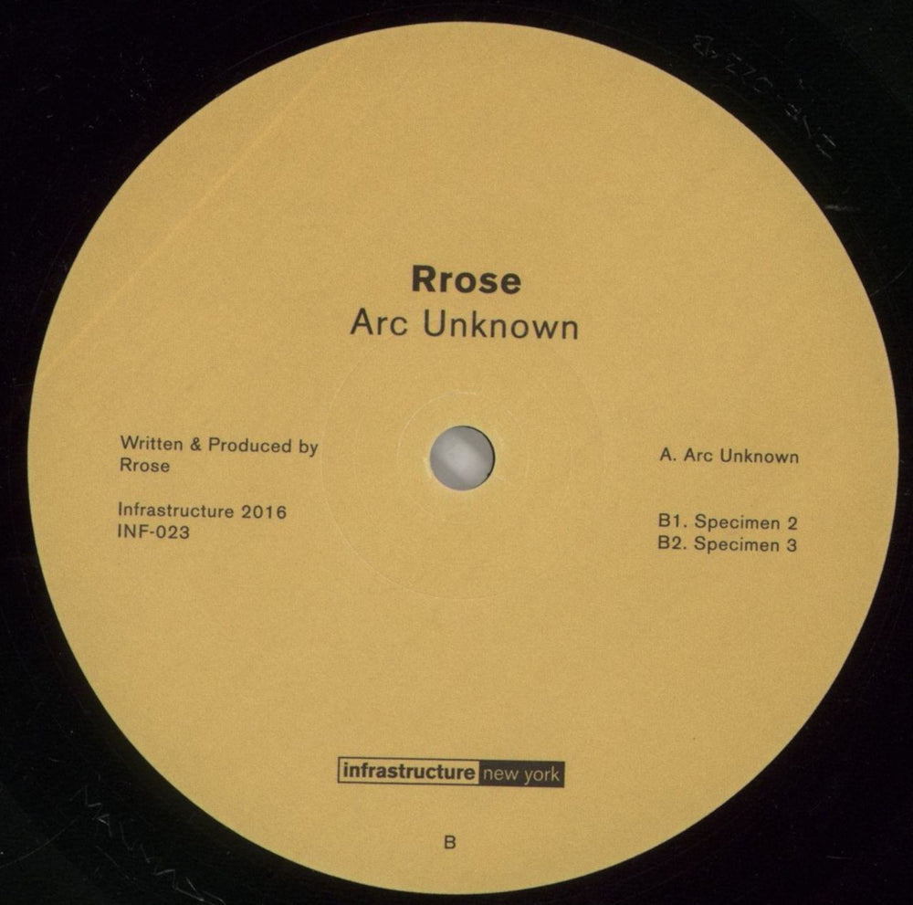 Rrose Arc Unknown US 12" vinyl single (12 inch record / Maxi-single) 8TX12AR860171