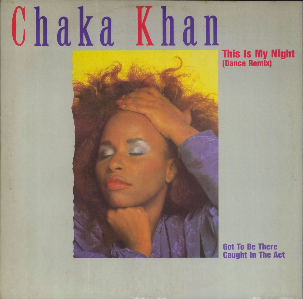 Rufus & Chaka Khan This Is My Night UK 12" vinyl single (12 inch record / Maxi-single) W9097T