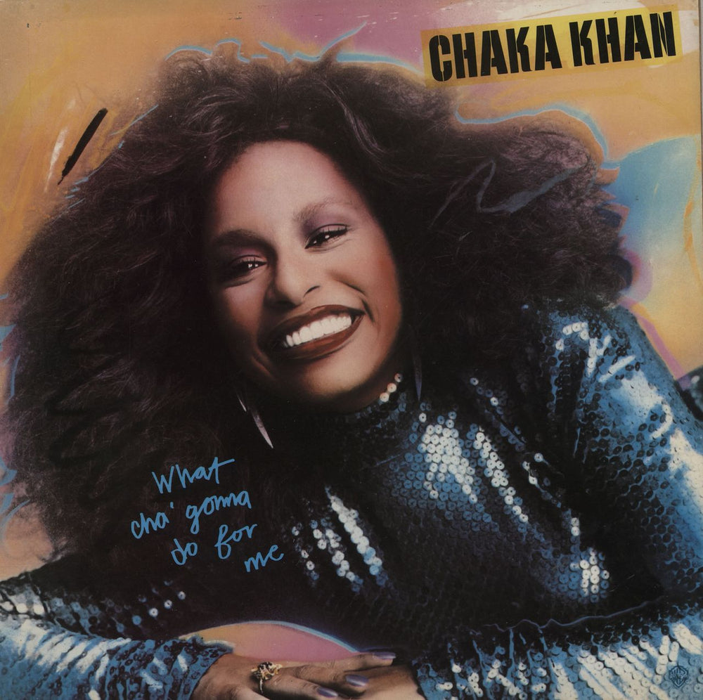 Rufus & Chaka Khan What Cha Gonna Do For Me UK vinyl LP album (LP record) K56888