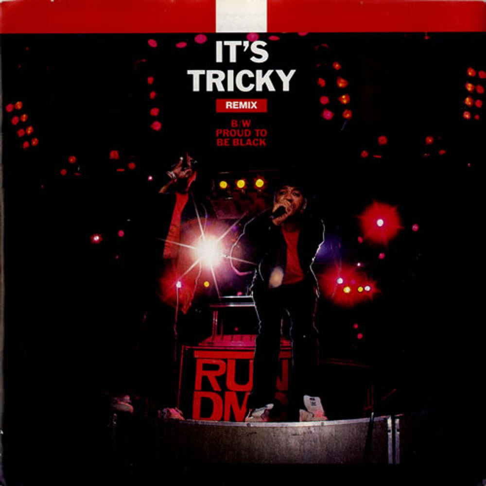 Run DMC It's Tricky UK 7" vinyl single (7 inch record / 45) LON130