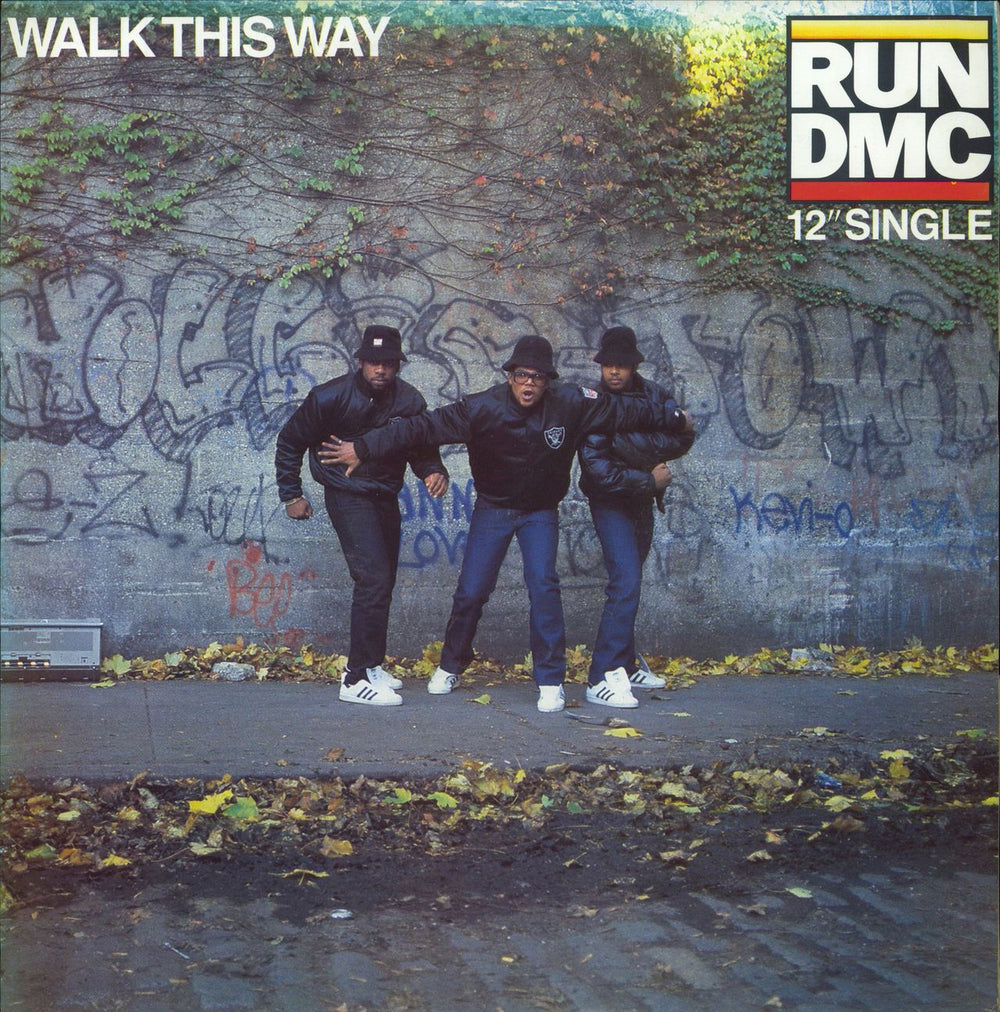 Run DMC Walk This Way UK 12" vinyl single (12 inch record / Maxi-single) LONX104