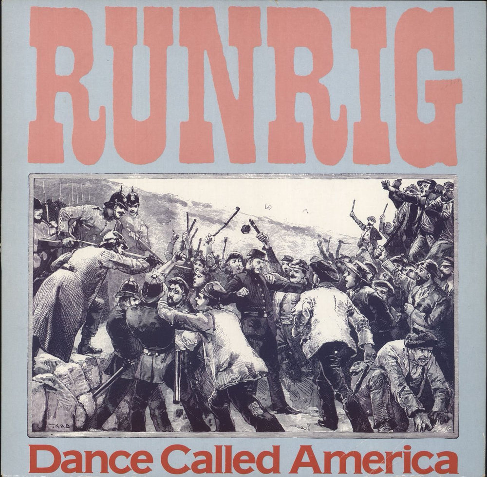 Runrig Dance Called America - EX UK 12" vinyl single (12 inch record / Maxi-single) 12SIM4