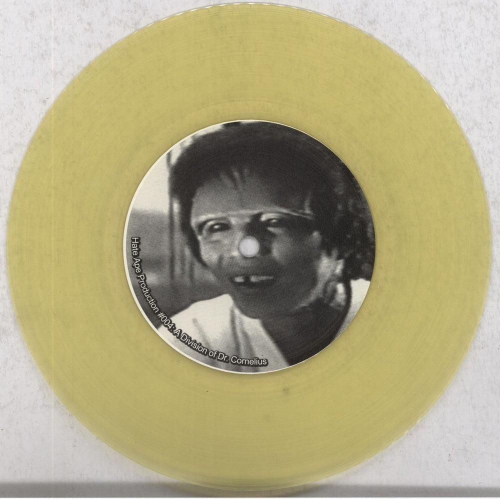 Rupture Spontaneous Simian Combustion - Yellow Vinyl German 7" vinyl single (7 inch record / 45) 6ZR07SP835075