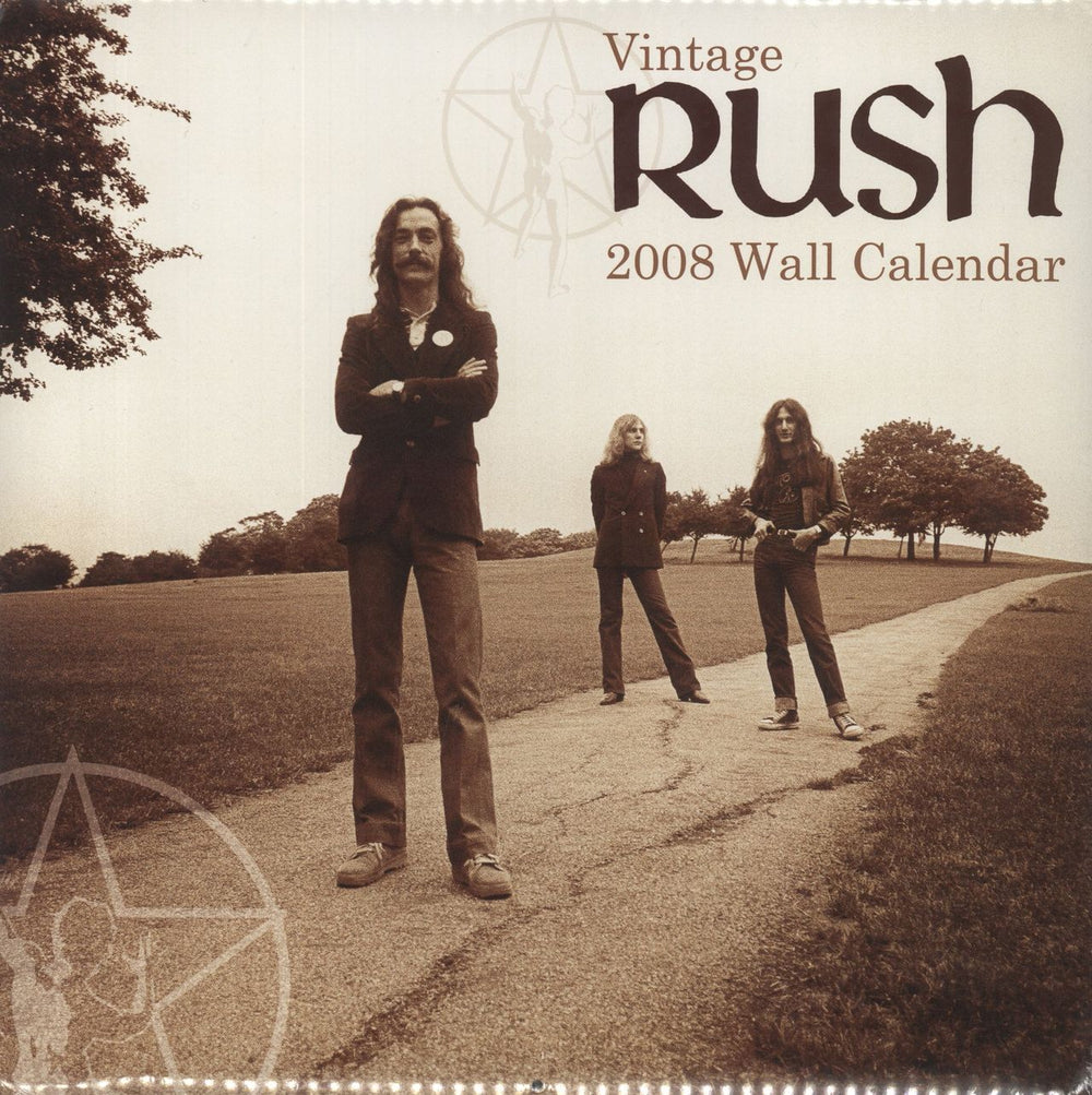 Rush 2008 Calendar - Sealed Canadian calendar 978-1-897389-02-7