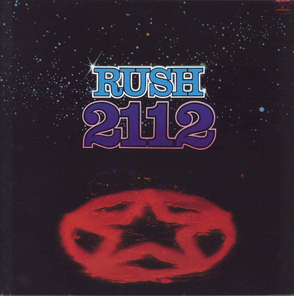 Rush 2112: Hologram Edition - 180gm - Blue Vinyl US vinyl LP album (LP record) B0022371-01