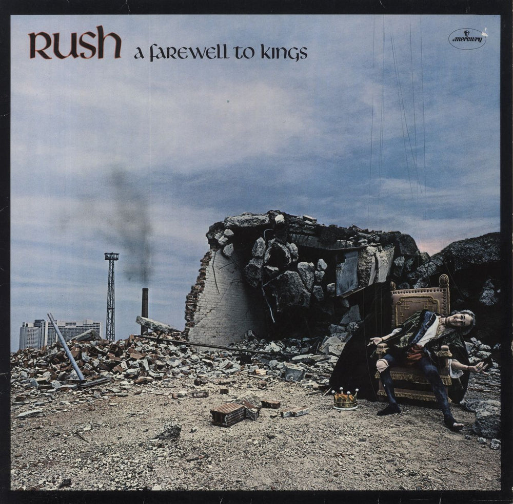 Rush A Farewell To Kings German vinyl LP album (LP record) 6338834