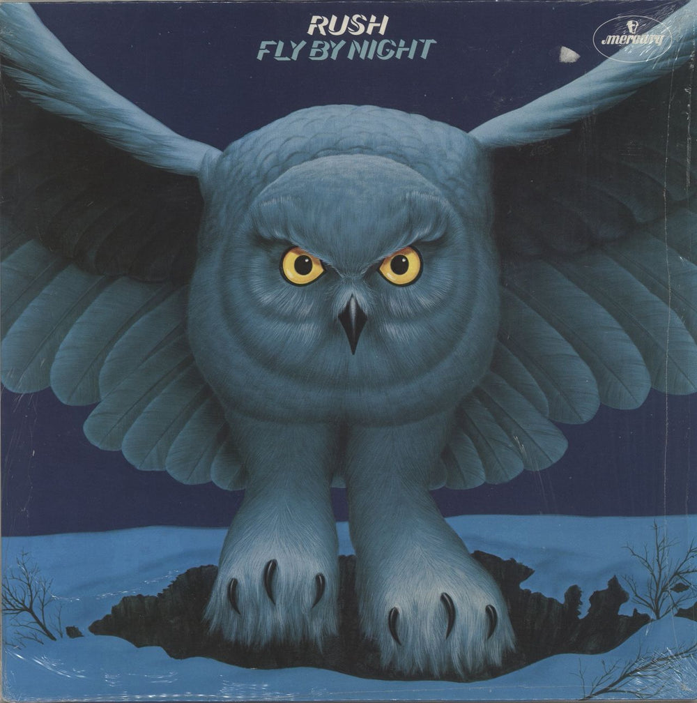 Rush Fly By Night - Shrink Dutch vinyl LP album (LP record) 6338561