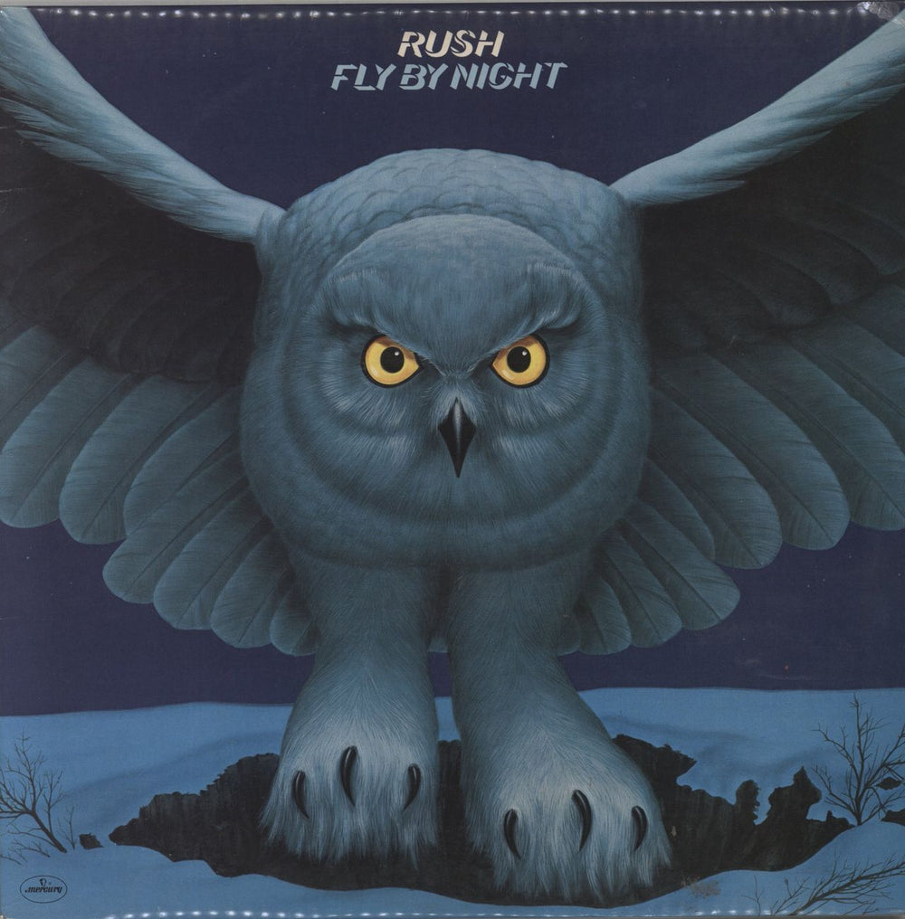 Rush Fly By Night UK vinyl LP album (LP record) 9100013