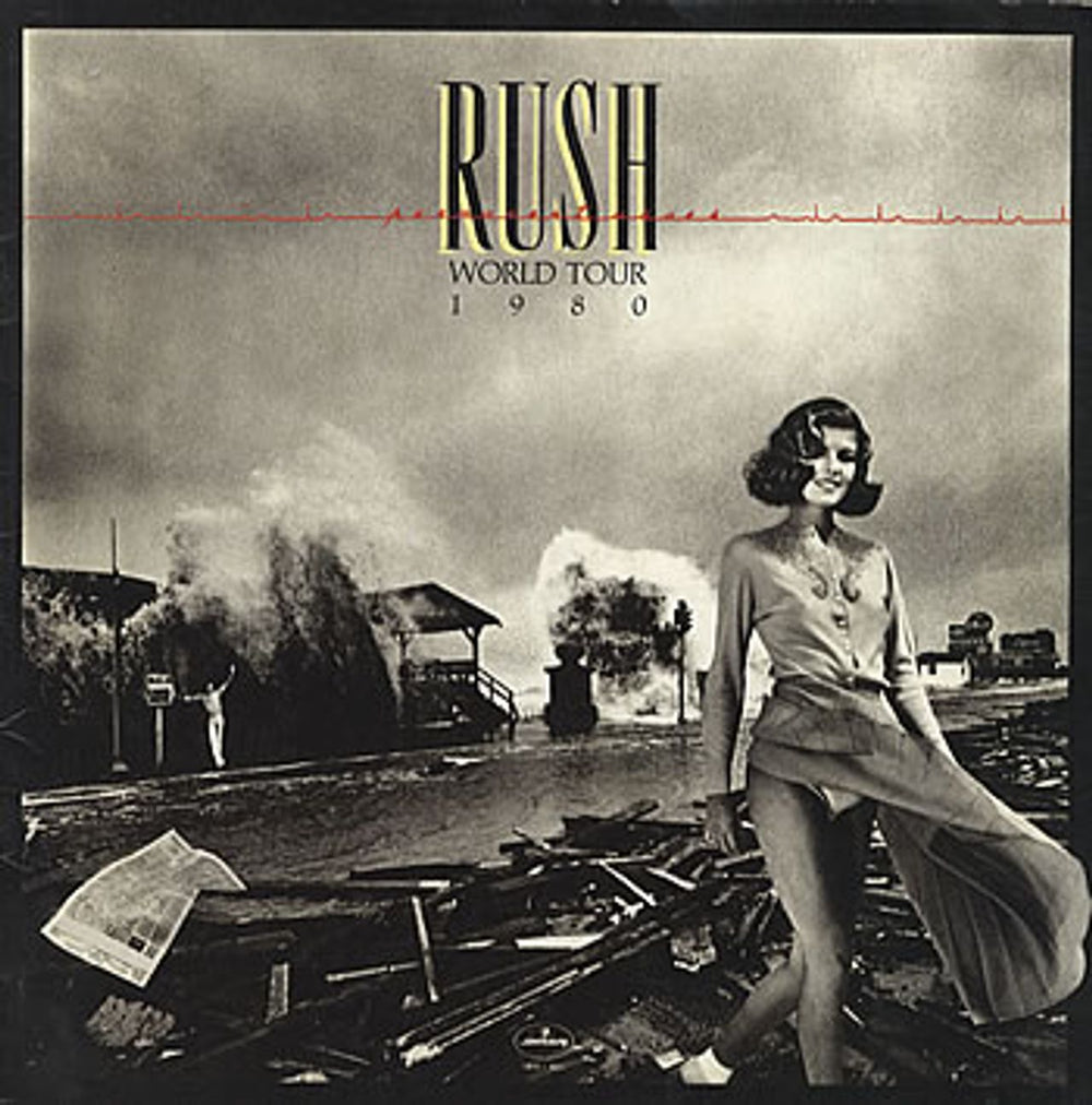 Rush Permanent Waves World Tour 1980 UK tour programme TOUR PROGRAMME