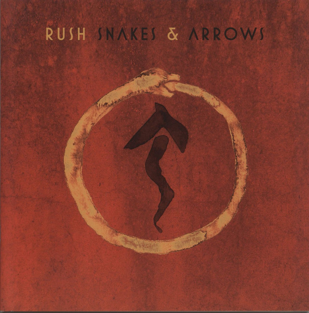 Rush Snakes & Arrows - Red + Ticket Stub UK tour programme TOUR PROGRAMME