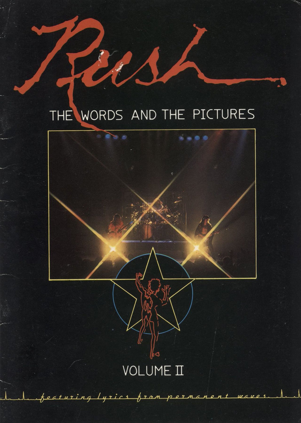 Rush The Words And The Pictures - Vol. I & II UK book